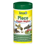 Корм Tetra Pleco Veggie Wafers для травоядных донных рыбок пластинки 110г 250мл