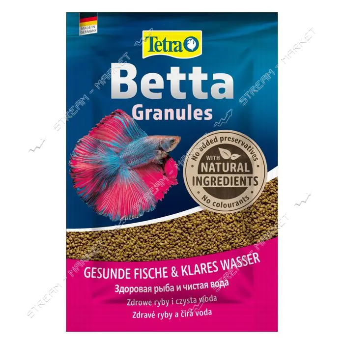 Корм сухой Tetra Betta Granules для петухов в гранулах 5г                                           