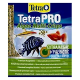 Корм сухой Tetra PRO Algae Multi-Crisps для травоядных рыб чипсы с овощами 12г