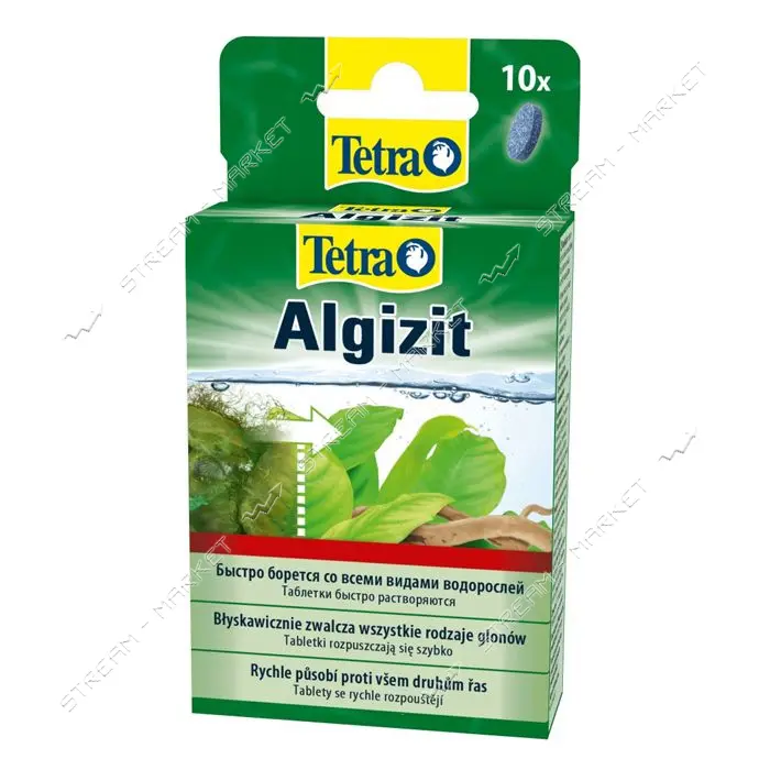 Средство Tetra Algizit против водорослей в аквариуме 10 таблеток на 200л