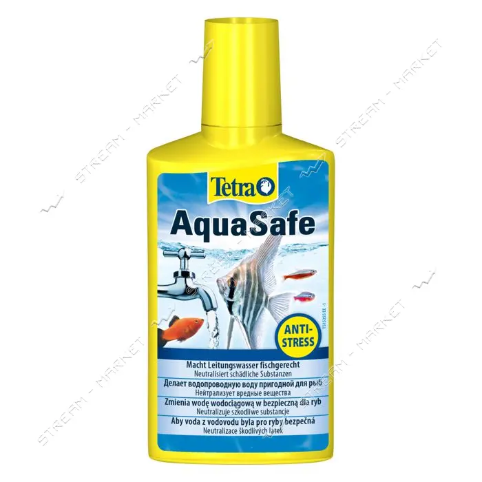 Средство Tetra Aqua Safe для подготовки воды в аквариуме 250мл на 500л