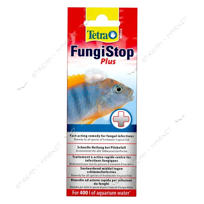 Средство Tetra Medica Fungi Stop Plus для рыб лекарственное для борьбы с грибковыми 20мл на 400л