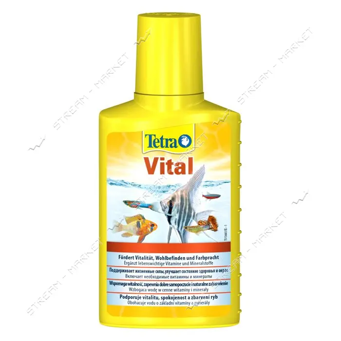 Средство Tetra Vital витаминизированный кондиционер для аквариумной воды 100мл на 200л