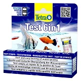 Набор тестов Tetra Test 6in1 для аквариумов для измерения параметров воды