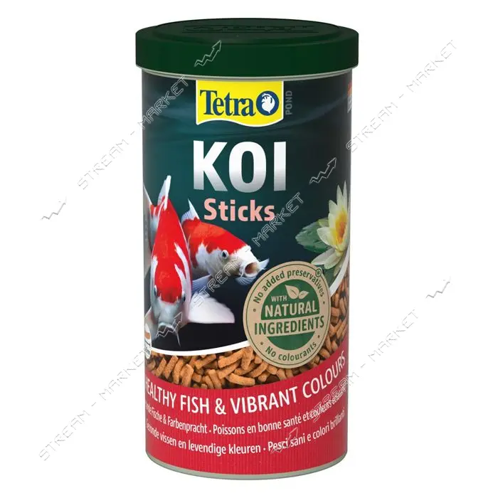 Корм Tetra Pond KOI Sticks для рыб карпов кои гранулы 1л