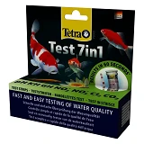 Набор индикаторных тестов Tetra Pond Test 7in1 для пруда проверки показателей качества воды 25шт