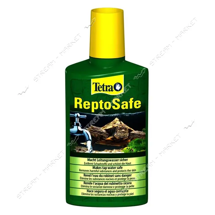 Средство Tetra ReptoSafe для террариумов для устранения тяжелых металлов из воды 100мл              
