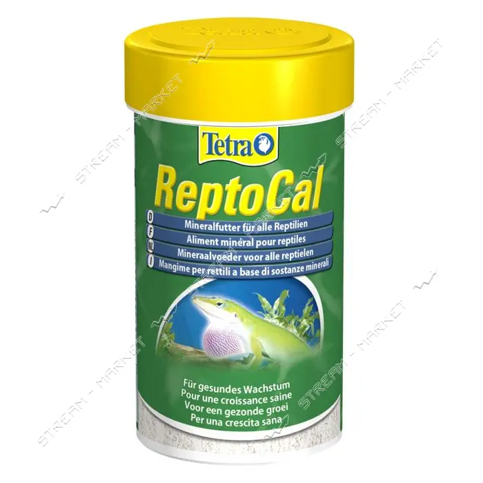 Корм Tetra ReptoCal для рептилий минеральная добавка 60г/100мл