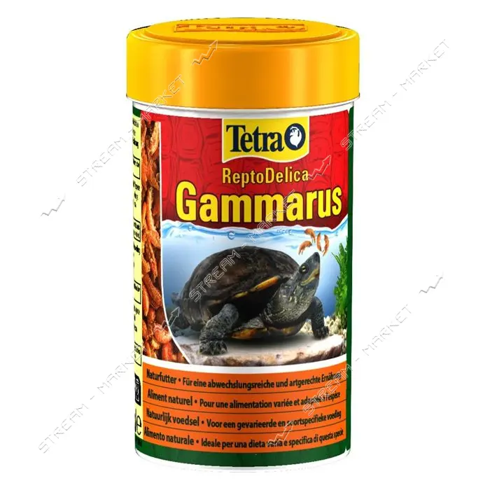Корм Tetra ReptoMin Gammarus для водных черепах 250мл