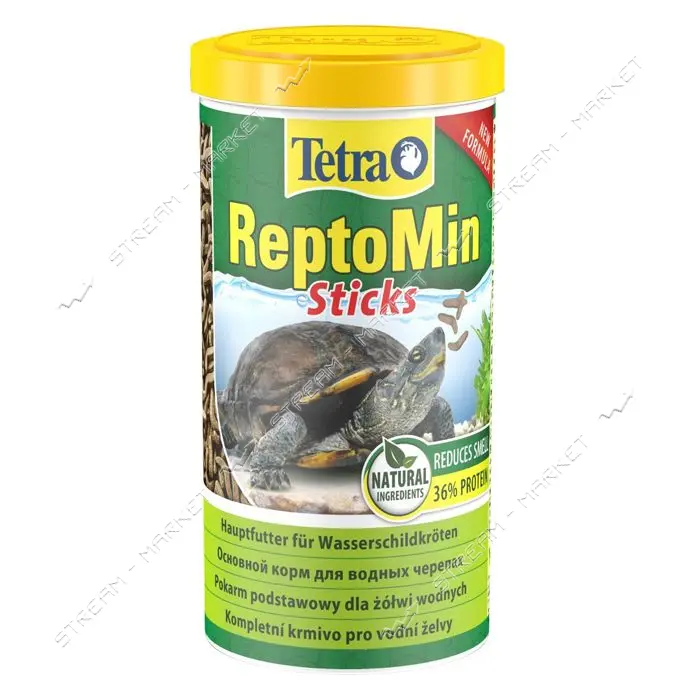 Корм Tetra ReptoMin для черепах палочки 270г/1л                                                     