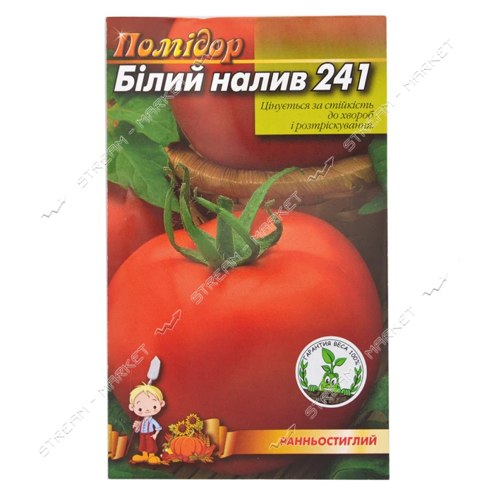 Семена помидора Белый налив 241 0.3гр