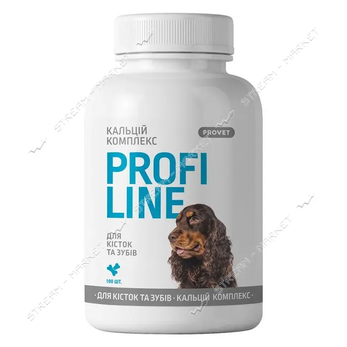 Витамины Природа Provet PROFILINE для собак КАЛЬЦИЙ комплекс для костей и зубов 100 таб             
