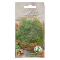 Семена укроп пакет Петля  8х15см Шмарагд 5г 20шт                                                    