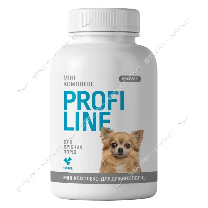 Витамины Природа Provet PROFILINE для собак МИНИ комплекс мелких пород для обмена веществ 100 таблет