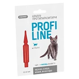 Капли Природа Provet PROFILINE для кошек до 4кг инсектоакарицид 1 пипетка по 0.5мл
