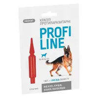 Капли Природа Provet PROFILINE для собак 20-40кг инсектоакарицид 1 пипетка по 3мл