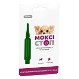 Капли Природа Provet МОКСИСТОП для собак до 4кг антигельминтный препарат на холке 1 пипетка 0.4мл