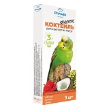 Колосок Природа коктейль для волнистых попугаев гибискус чумиза кокос 90г