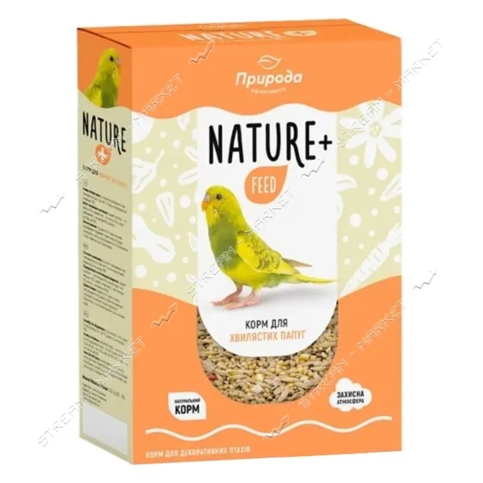 Корм Природа Nature плюс feed для волнистых попугаев 500г