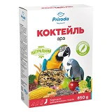 Корм Природа Коктейль Ара для крупных попугаев 850г