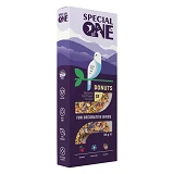 Пончики SPECIAL ONE для декоративных птиц барбарис василька кокос 60г
