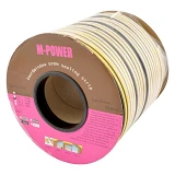 Уплотнитель M-power самоклеющийся D-профиль 9х7.5 100m Китай 50х2 черный                            