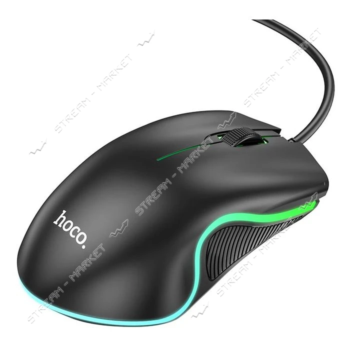Ігрова мишка HOCO GM19 чорний                                                                       