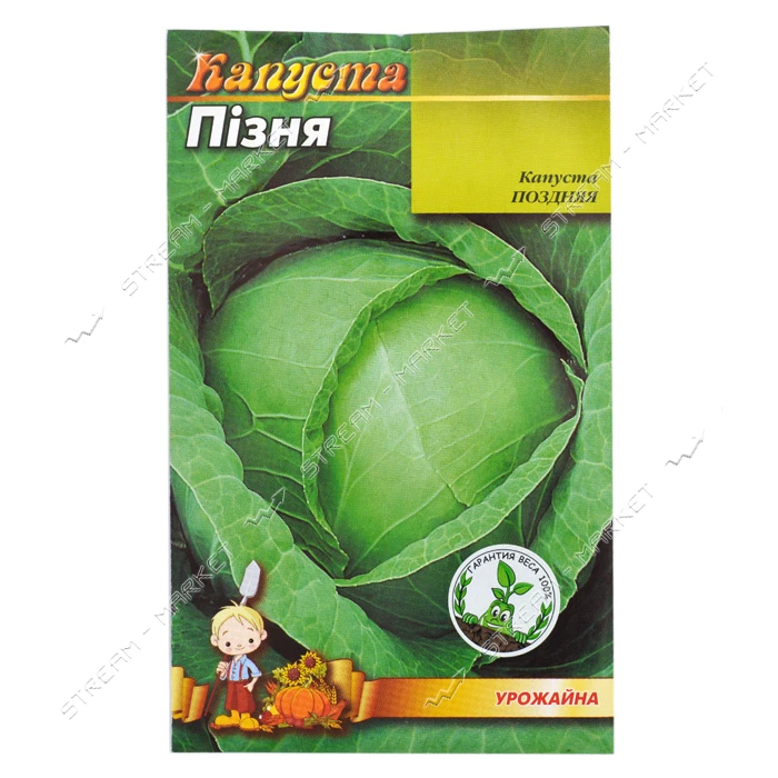 Семена капусты Поздняя 0.5гр