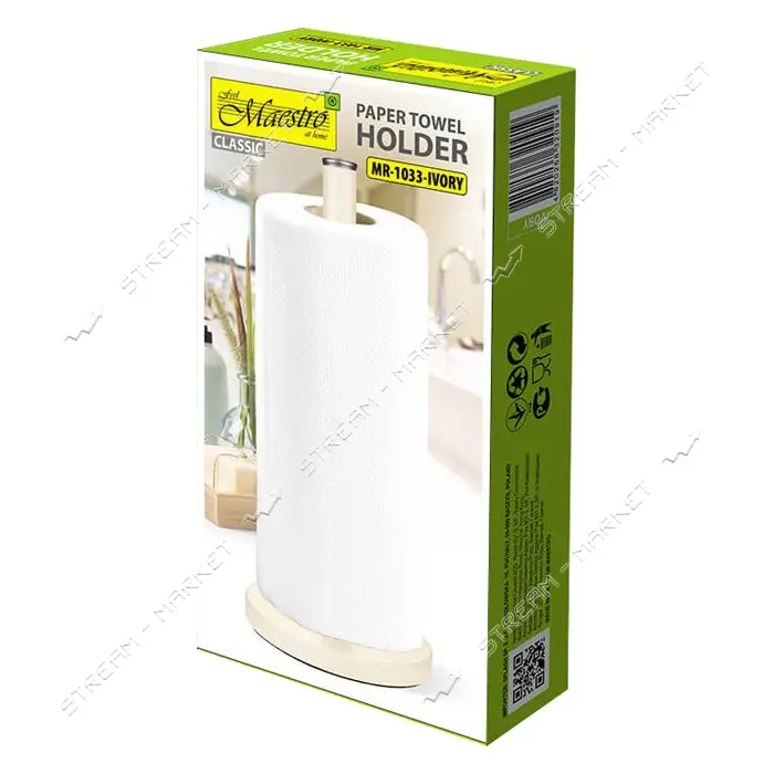 Держатель для кухонных полотенец Maestro MR-1033-IVORY                                              