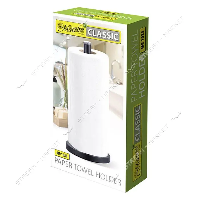 Держатель для кухонных полотенец Maestro MR-1033-WHITE