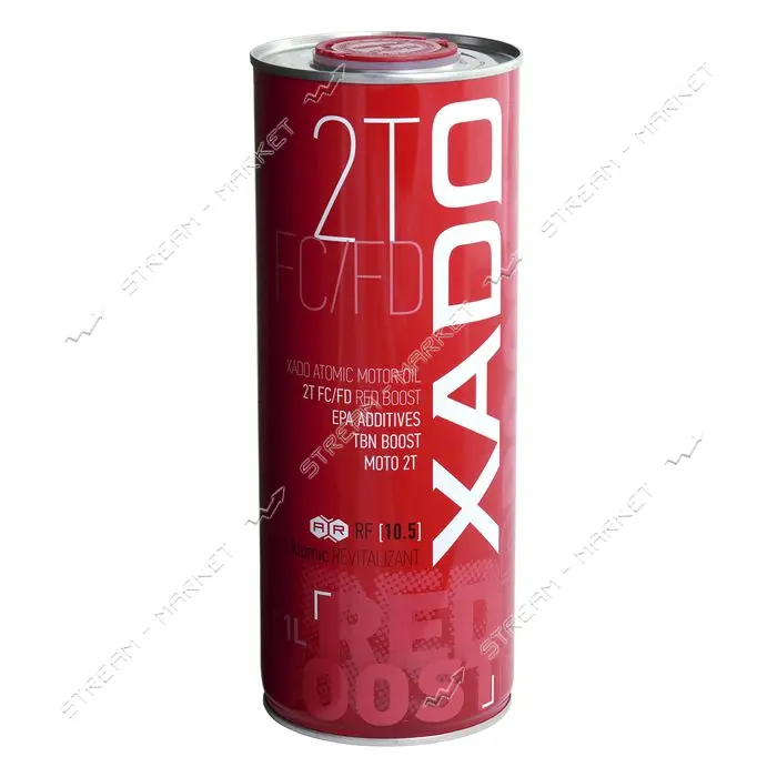 Моторное масло для мототехники Xado Atomic Oil 2T FC/FD RED BOOST