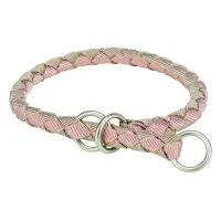 Ошейник Trixie Cavo для собак полуудавка LXL 5260см диаметр 18мм розово-песочный                    