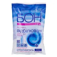 Отбеливатель для белых тканей BON Exra кислородный 240г                                             