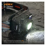 Налобный светодиодный фонарик Videx VLF-H045Z 270Lm 5000K