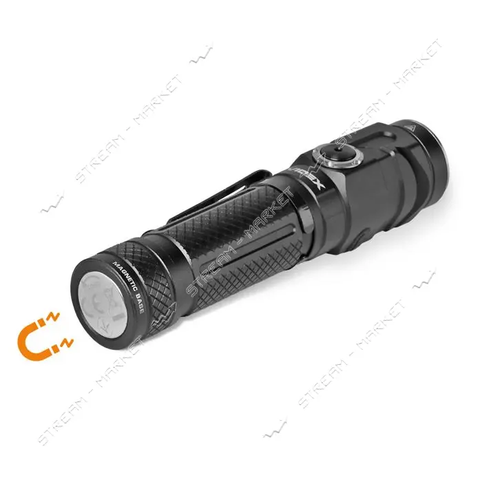 Фонарик светодиодный Videx VLF-A232R 1000Lm 5000K WHITE плюс RED Li-ion 18650 2200mAh