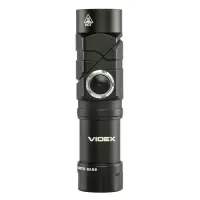 Фонарик светодиодный Videx VLF-A244RH 600Lm 5000K WHITE плюс RED LED Li-ion 16340 800mAh            