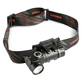 Фонарик светодиодный Videx VLF-A244RH 600Lm 5000K WHITE плюс RED LED Li-ion 16340 800mAh