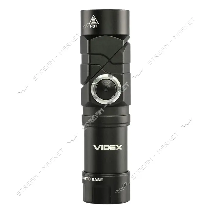 Фонарик светодиодный Videx VLF-A244RH 600Lm 5000K WHITE плюс RED LED Li-ion 16340 800mAh