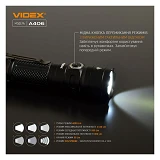 Фонарик светодиодный Videx VLF-A406 4000Lm 6500K Li-ion 21700 4000mAh                               