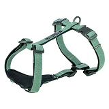 Шлей Trixie CityStyle H-harness для собак хлопок ML 5275см 20мм светло-зеленый                      