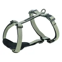 Шлей Trixie CityStyle H-harness для собак хлопок XSS 3044см 10мм светло-серый                       