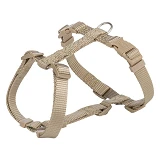 Шлей Trixie Premium H-harness для собак ML 5275см 20мм песочный