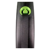 Рулетка Flexi Black Design для собак лента размер M 5м зеленая                                      