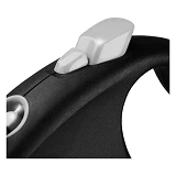 Рулетка Flexi Black Design для собак лента размер M 5м черная                                       