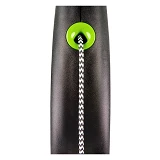 Рулетка Flexi Black Design для собак тросик размер S 5м зеленая                                     
