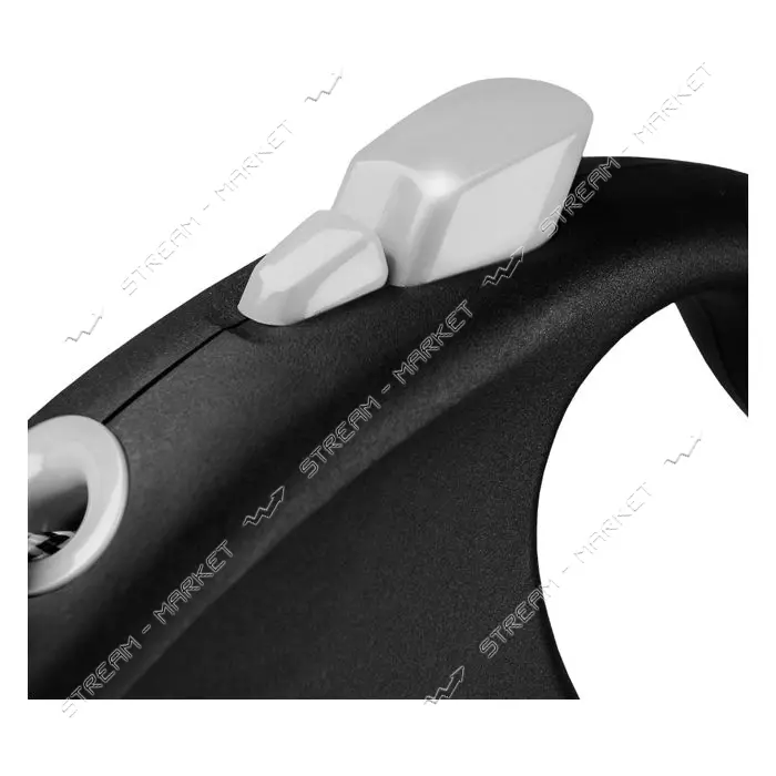 Рулетка Flexi Black Design для собак тросик размер XS 3м черная                                     