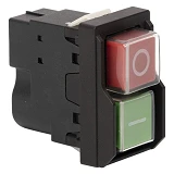 Пусковая электромагнитная кнопка Takel ESSB-11BC 4pin черная рамка