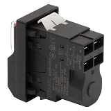 Пусковая электромагнитная кнопка Takel ESSB-11BC 4pin черная рамка