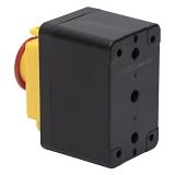 Пусковая электромагнитная кнопка Takel ESSB-33YC 4pin в корпусе желтая рамка