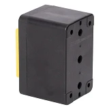 Пусковая электромагнитная кнопка Takel ESSB-123YC 4pin в корпусе желтая рамка                       